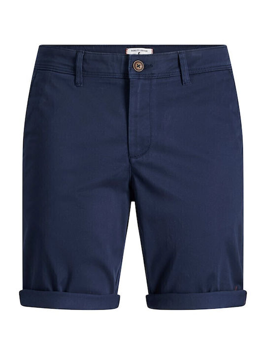 Herren Shorts Chino Blau