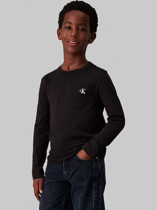 Σετ Παιδικές Μπλούζες Black, Bright White