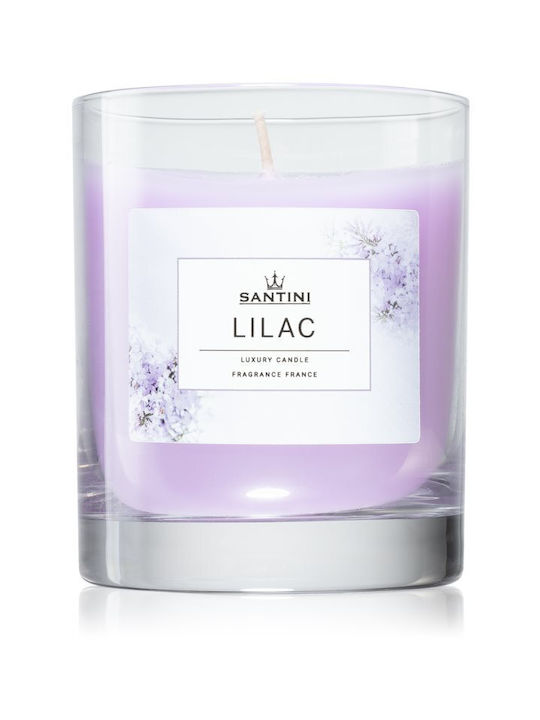 Luxury Candle Santini Lilac 200g