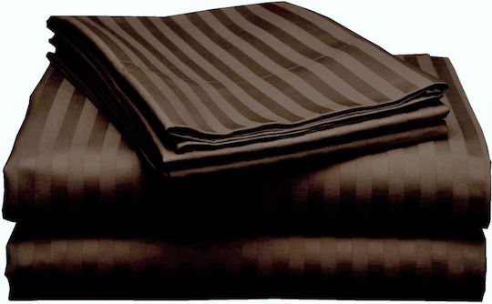 The Home Deco Factory Σετ cu plic de acoperire Chocolate 40x40cm 001905-40