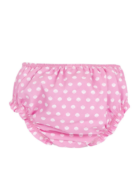 Chicco Παιδικό Μαγιό Πάνα Ροζ