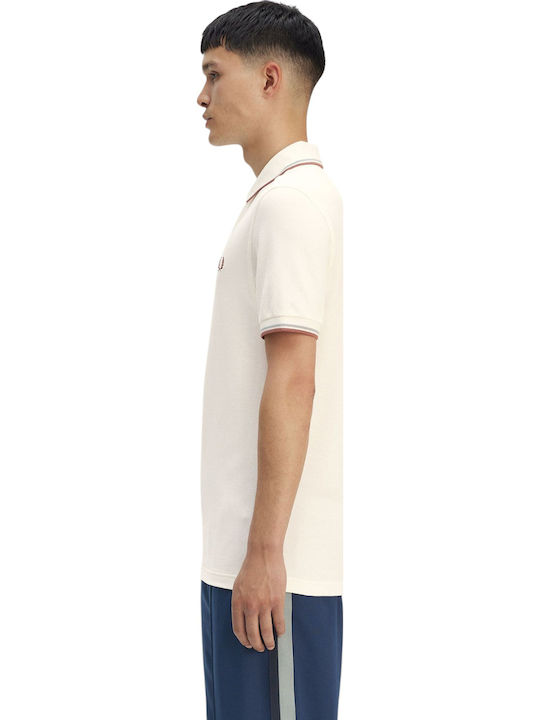 Herrenblusen Polo Kurzarm T-Shirts Beige