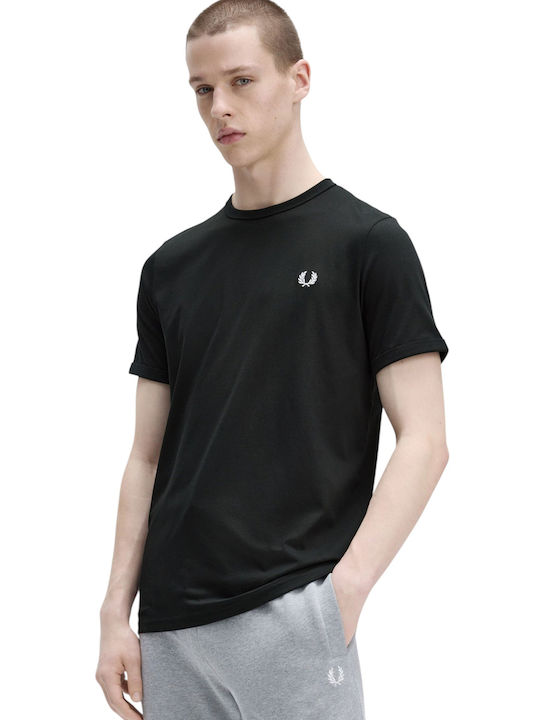 Fred Perry Tricou Negru