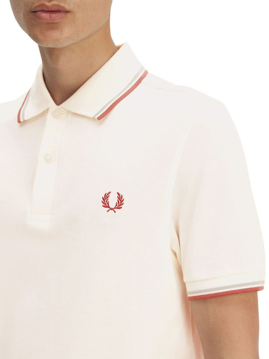 Herrenblusen Polo Kurzarm T-Shirts Beige