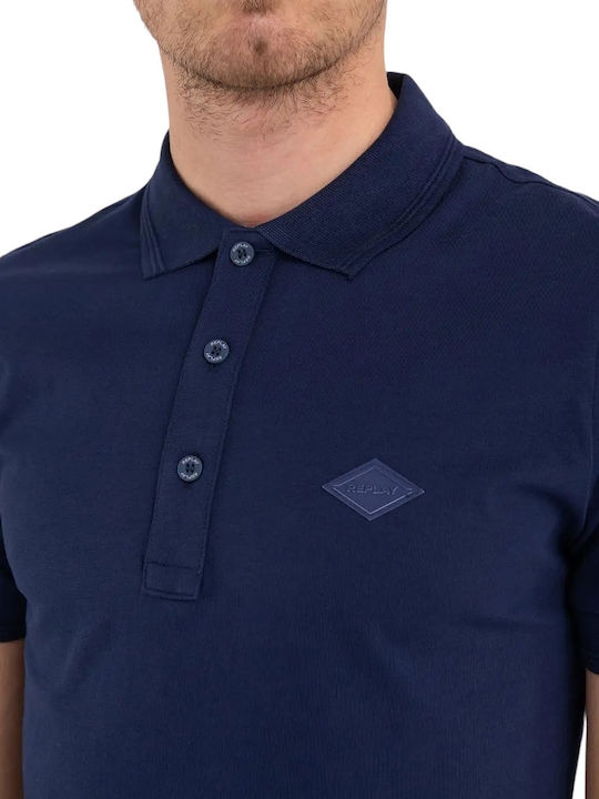 Polo T-shirt Μπλε Navy