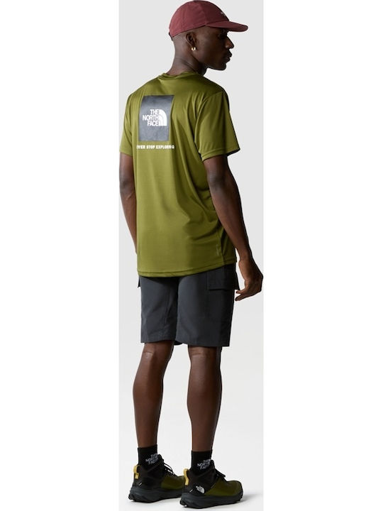 Reaxion Αθλητικό T-shirt Olive