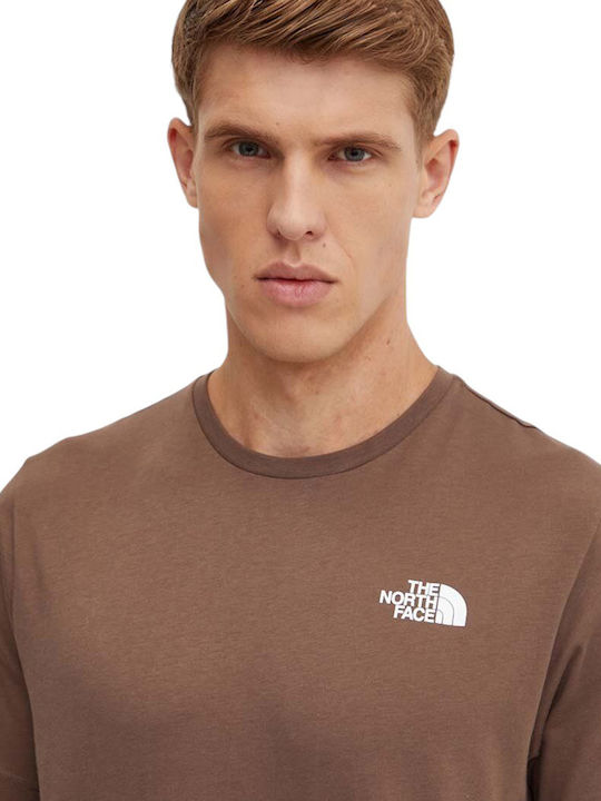 T-shirt Smokey Brown, Tnf Black