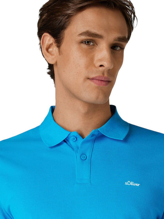 Red Label Polo Short Sleeve Blue Blouse