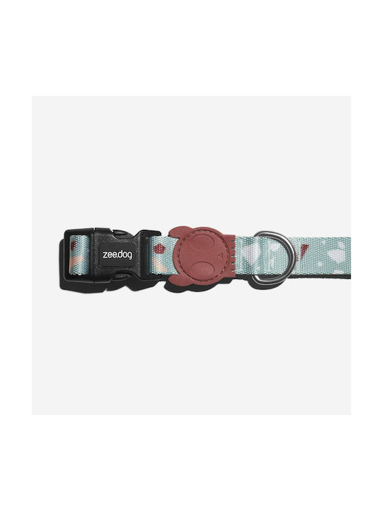 Zeedog Hundehalsband Terrazo Grün L 40-65cm×2,5cm