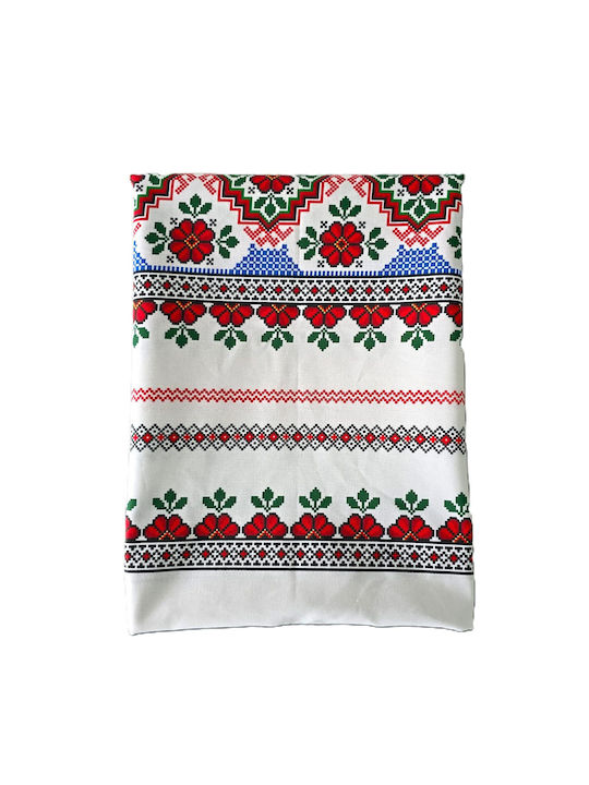Kotonia Home Față de masă Din Bumbac Set Rustic 150x160cm