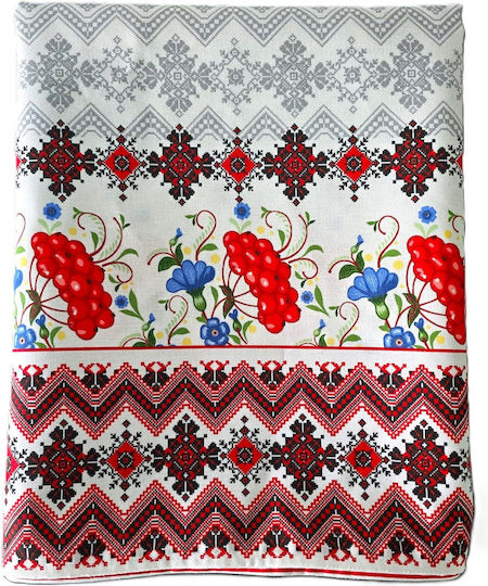 Kotonia Home Față de masă Din Bumbac Set Rustic 150x220cm