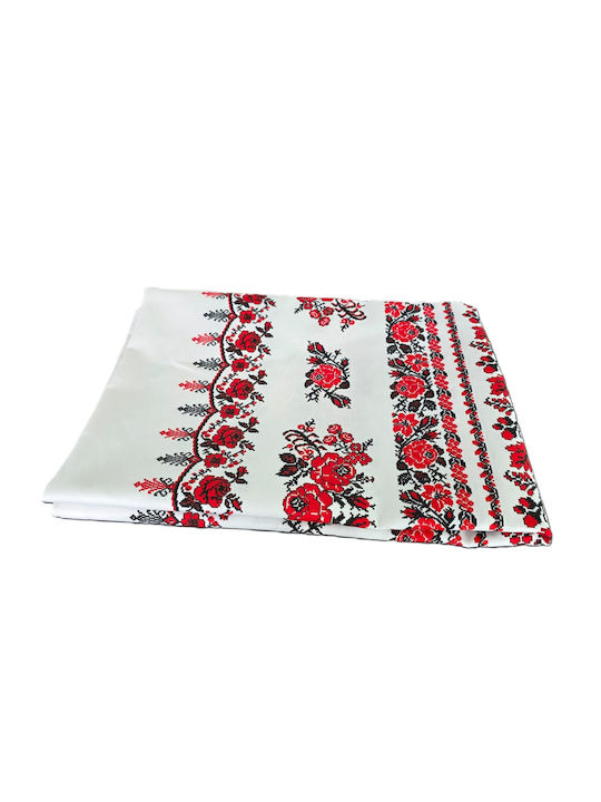 Kotonia Home Tablecloth Cotton Set Rustic 150x160cm