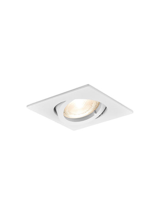 Braytron Einbau Spot Weiß 8.2x8.2cm. 1Stück