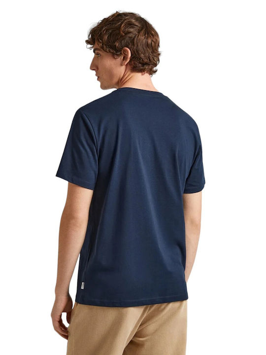 T-shirt Navy Μπλε