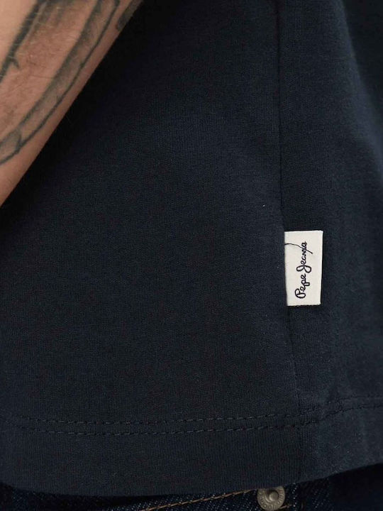 T-shirt Navy Μπλε