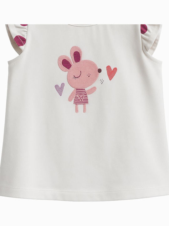 Παιδική Μπλούζα Αμάνικη Λευκή Peppa Pig