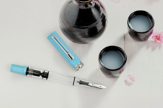 Twsbi Piston Filling Calligraphy Pen Stub with Red Ink