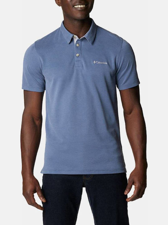 Nelson Point Polo Αθλητικό T-shirt Blue