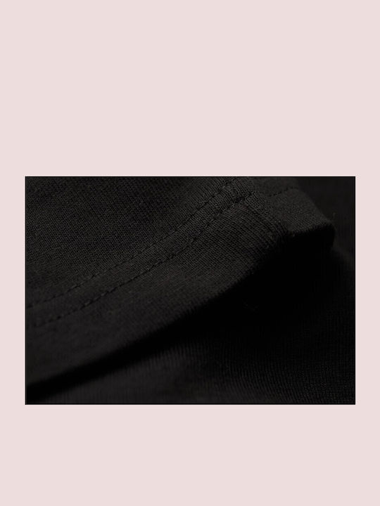 City T-shirt Μαύρη