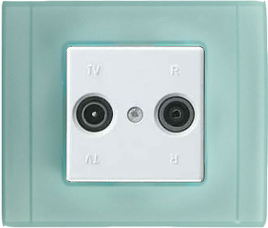 Arcada Opak TV + Radio Socket