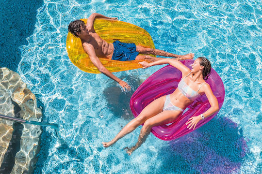 Intex Φουσκωτή Πολυθρόνα Πορτοκαλί 104x102cm