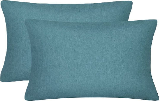 Kotonia Home Σετ cu plic de acoperire Albastru 50x80cm