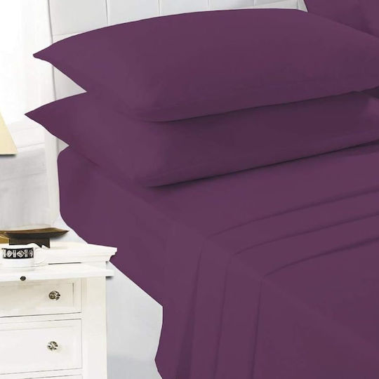 Kotonia Home Σετ cu plic de acoperire Violet 50x70cm Kotonia Home Σετ cu plic de acoperire Violet 50x70cm