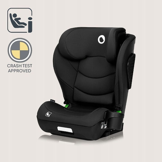 Lionelo Neal Scaun Auto pentru Copii High-back Booster i-Size cu Isofix Carbon negru
