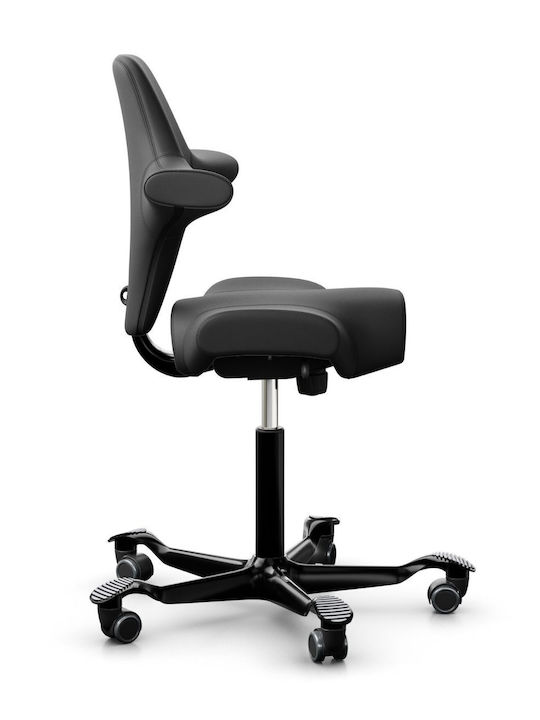 HAG Capisco 8106 Scaun De Birou Cu Brațe Negre