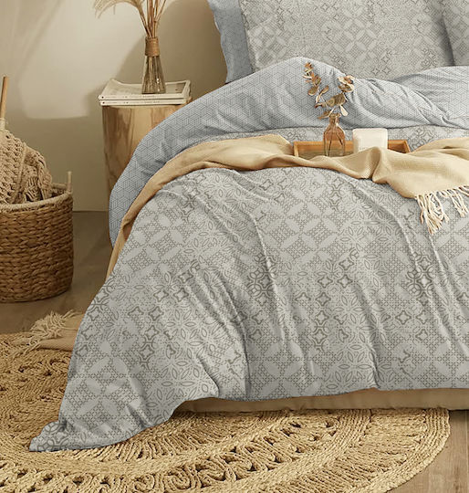 Cokitex Set Cearșafuri King Size 260x280cm. Marta Gri 4buc