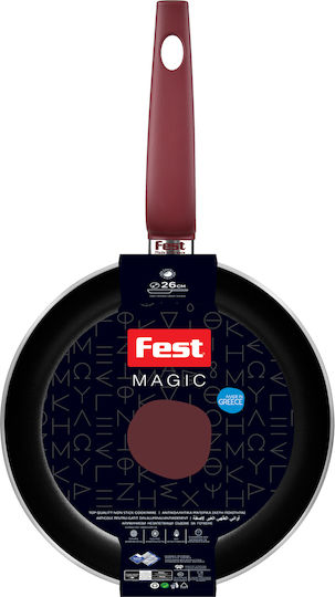 Fest Magic Τηγάνι από Αλουμίνιο με Αντικολλητική Επίστρωση 26cm