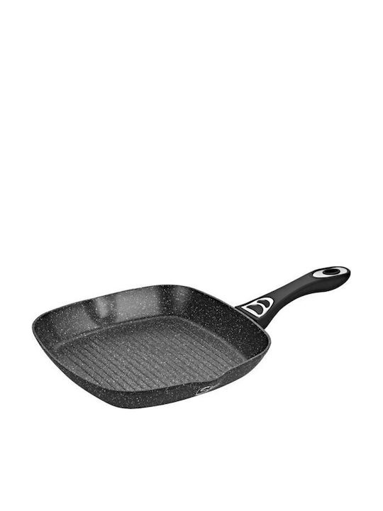 Samus Grătar Cu capac din Aluminiu Turnat cu Strat Antiaderent