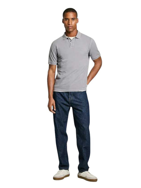 New Oliver Polo T-shirt Γκρι