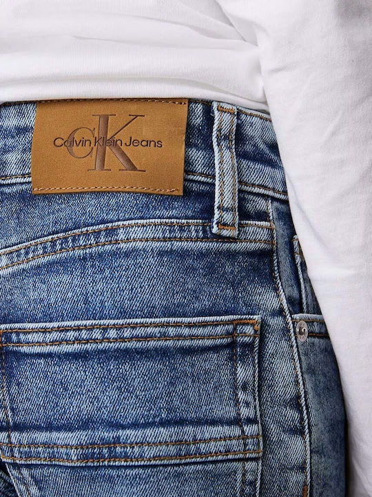 Calvin Klein Pantalon Jeans Pentru Copii Albastru Spălat Hero