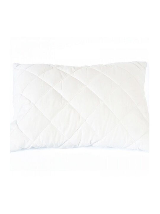 Kotonia Home Husă de pătură Set de fețe de pernă cu Umplutură Microfiber Single 140x200cm Alb 2buc 300 g/mp²Gsm