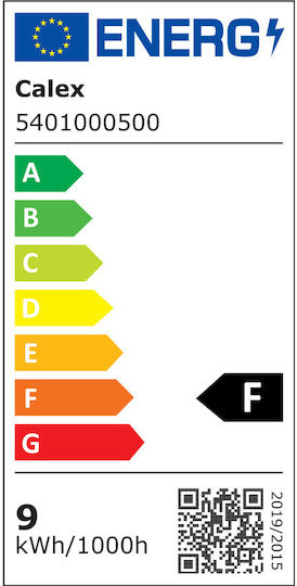 Calex Επιτοίχιο Εξωτερικό Φωτιστικό LED IP44 4W με RGB Φως
