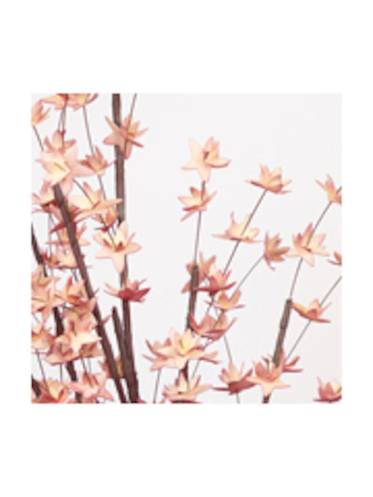 Flower Branch Foam Cherry Flower Yellow-Purple 45x105cm Pack of 2 Pieces