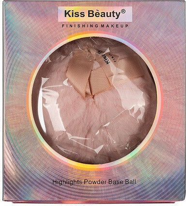Pudră Iluminatoare Față Decolteu Corp Kiss Beauty Pudră Iluminatoare Aplicator Tip Bază Minge Inclus