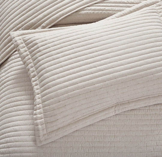 Liolios Home Κουβερλί King Size Beige 260x240cm