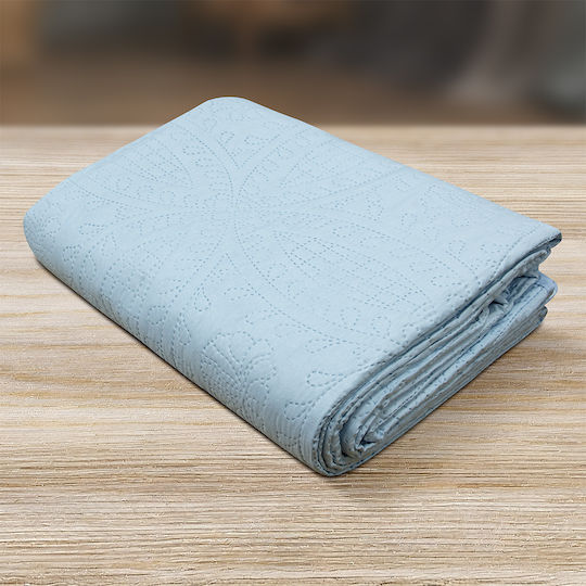 Lino Home Ligero Cuvertură Extra-dublu Microfibra Ciel 220x240cm