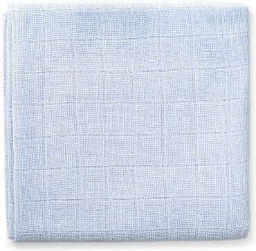 Interbaby Muslin Swaddle Wraps Blue 80x80cm. 3pcs