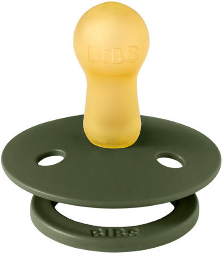 Pacifiers Rubber Green for 0-6 months 2pcs