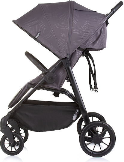 Chipolino Top Stars Double Stroller Suitable for Newborn Anthracite 13.35kg
