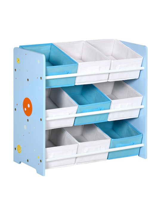 Zonekiz Toy Storage System Light Blue 63x30x60cm 1pcs