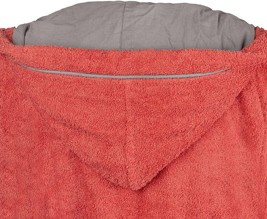 Beauty Home Kids Hooded Bathrobe Coral