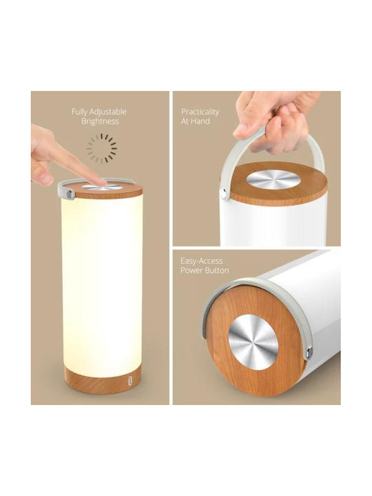 TaoTronics Διακοσμητικό Φωτιστικό TT-DL23 LED RGB Φαναράκι 11x11x27.3εκ.