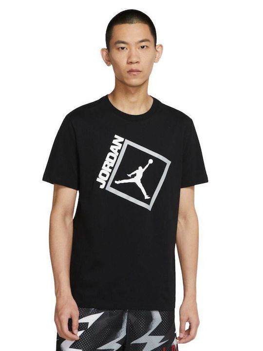 Jumpman Box Αθλητικό T-shirt Μαύρο