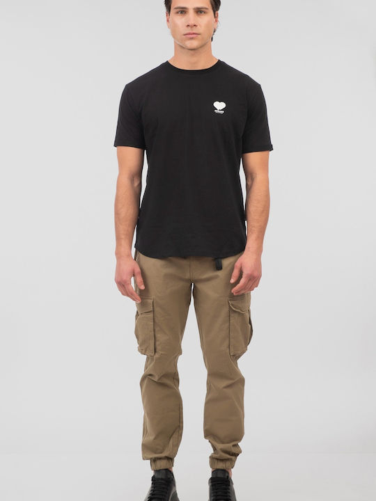 T-shirt Μαυρο