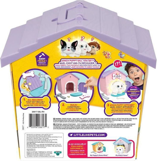 Giochi Preziosi Little Live Pets Purple Little House With Surprise Puppy For 5+ Years (Miscellaneous Designs)