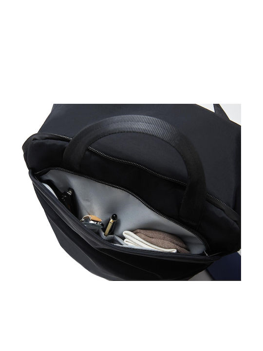 Women's Tote Bag Made of Artificial Leather Navy Blue